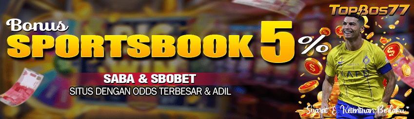 BONUS CASHBACK SPORTSBOOK 5%