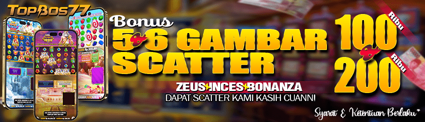 BONUS SCATTER GRATIS 200 RIBU